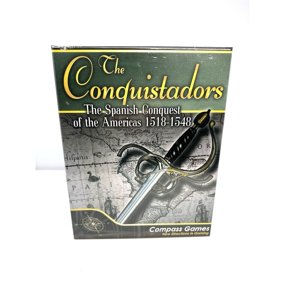The Conquistadors Spanish Conquest of the Americas 1518-1548 Compass Games NEW